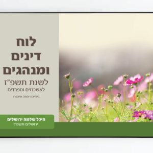 לוח קיר (לתליה)