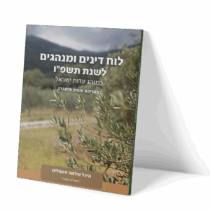 לוח דינים (חוברת)